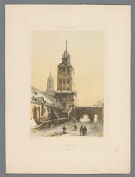 Basilica of Saint Servatius i Maastricht St Servais (Côté Nord) (titel på objekt) Monuments de Maastricht (serietitel)