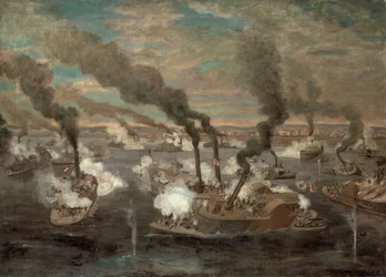 Stora sjöslaget vid Memphis, Tennessee den 6 juni 1862