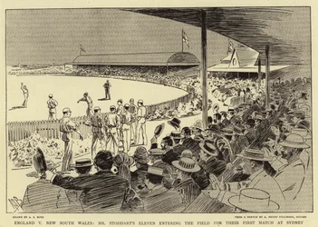 England mot New South Wales; Mr Stoddart