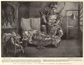 Hans skyddsängel, en officersbostad i Shan-Hai-Quan