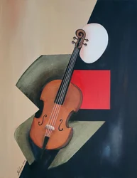 Abstrakt cellostudie