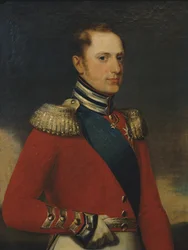 Porträtt av kejsar Nicholas I 1796-1855, 1829