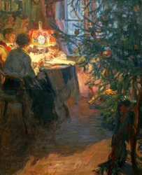 Julgran i familjen
