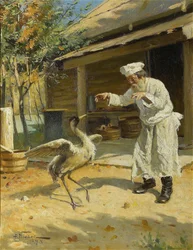 Dansande trana, 1897