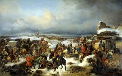 Intagandet av den preussiska fästningen Kolberg den 16 december 1761