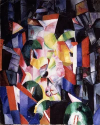 Staden om natten, 1915