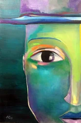 Livfull abstrakt blick
