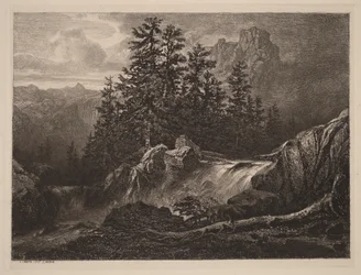 Bergsvattenfall