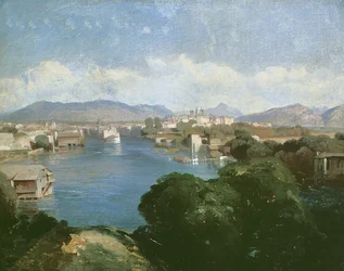 Saint-Jean-Sur, Genève (olja på duk)