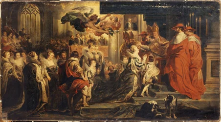 Maria av Medicis kröning, 13 maj