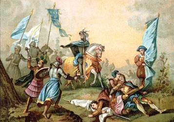 Frans I av Frankrike i slaget vid Marignano