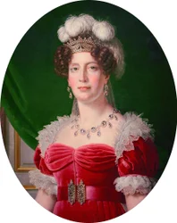 Franska: Portrait en buste de Marie-Thérèse Charlotte de France, duchesse d