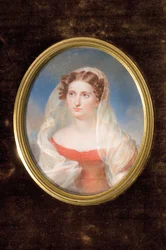 Porträtt av grevinnan Dolly de Ficquelmont 1804-1863