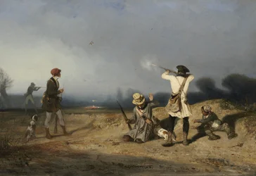 Fågeljakt, 1830