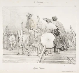 Great Jumpers!, från La Caricature, 1823-60.