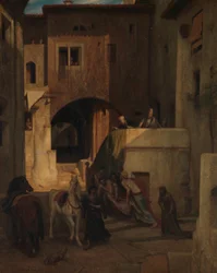 Den barmhärtige samariten, 1853.