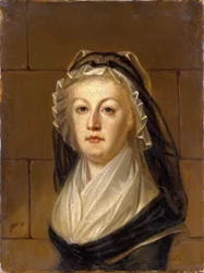 Marie Antoinette på Conciergerie, ca. 1793.