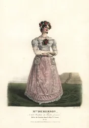 Miss Anne Demerson som Liselle i The Husband and the Lover av Jean-Claude Vial, Theatre Francais