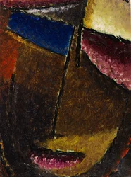 Litet abstrakt huvud, 1934.