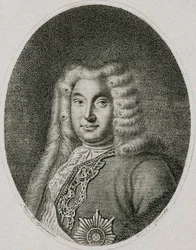 Porträtt av vicekansler greve Andrey Ostermann 1687-1747, c1812.