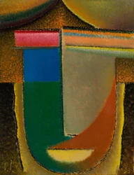 Abstrakt Head Africa, 1933