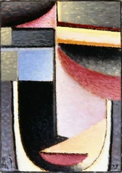 Abstrakt Head: The Chalice Passed Me, 1929