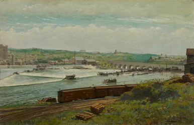 Mill Pond i Minneapolis