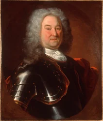 Kapten Robert Parker, The Royal Regiment of Ireland, c.1720 (olja på duk)