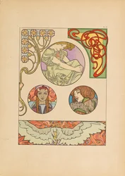 Dekorativa dokument, 1902.