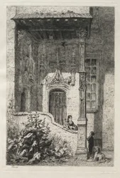 Hus känt som den vita drottningen, Rue St. Hippolyte