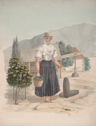 Kvinna från El Miradero, Teneriffa