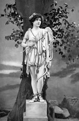 Unity Moore 1894-1981, irländsk skådespelerska, 1911-1912