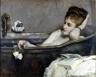 Alfred Stevens: ”The bath” 1867. National Museum of Compiègne