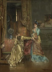 Besöket, c.1870
