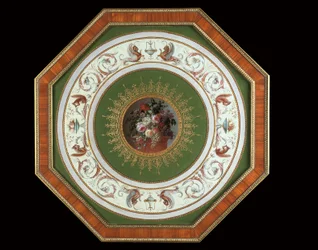 Toppen av en gueridon i Louis XVI-stil