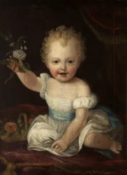 The 3rd Lord de Tabley, två år gammal, c.1837