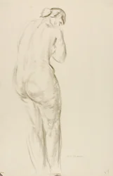 Stående naken