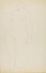 Stående naken