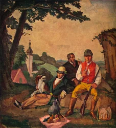 "Jaktpicknicken", c1926