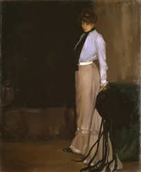Modellen, ca 1902 (olja på duk)
