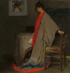 Ung kvinna i Kimono, ca. 1901.