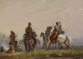 Expedition för att fånga vildhästar – Sioux