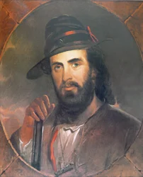 Joseph R. Walker (1798-1876) (olja på duk)