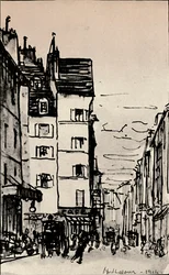 "Seines gata", 1915