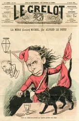 Omslag till "Le Grelot", Satirical in Colors