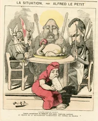 Omslag till "" Le Grelot "", nummer 47, Satirique en Couleurs