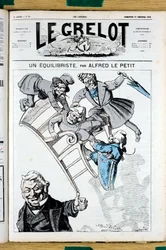 Omslag till "" Le Grelot"", nummer 81, Satirical in Colors