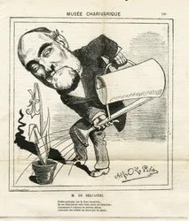 Illustration av Alfred Le Pete (1841-1909) i Le Charivari