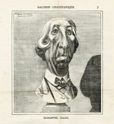 Illustration av Alfred Le Pete (1841-1909) i Le Charivari
