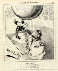 Le Charivari, satirisk i svartvitt